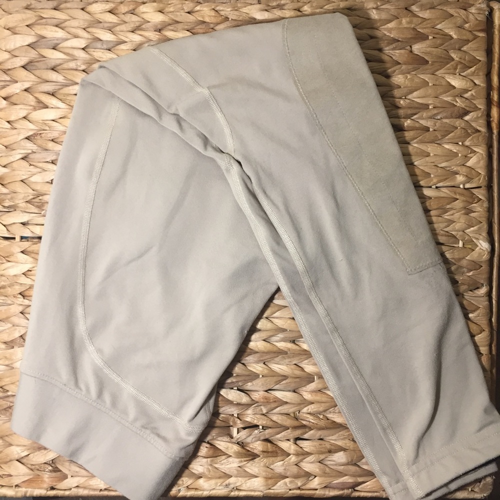 Kerrits Riding Pants Tan Leather Pads Small 2
