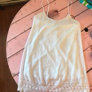 Show Me Your Mumu white mini dress