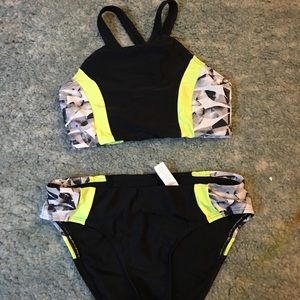Athlete bathing suit bikini