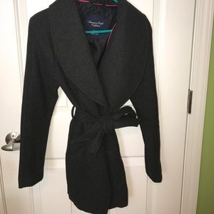 Lovely Wool American Eagle Peacoat! Size XS