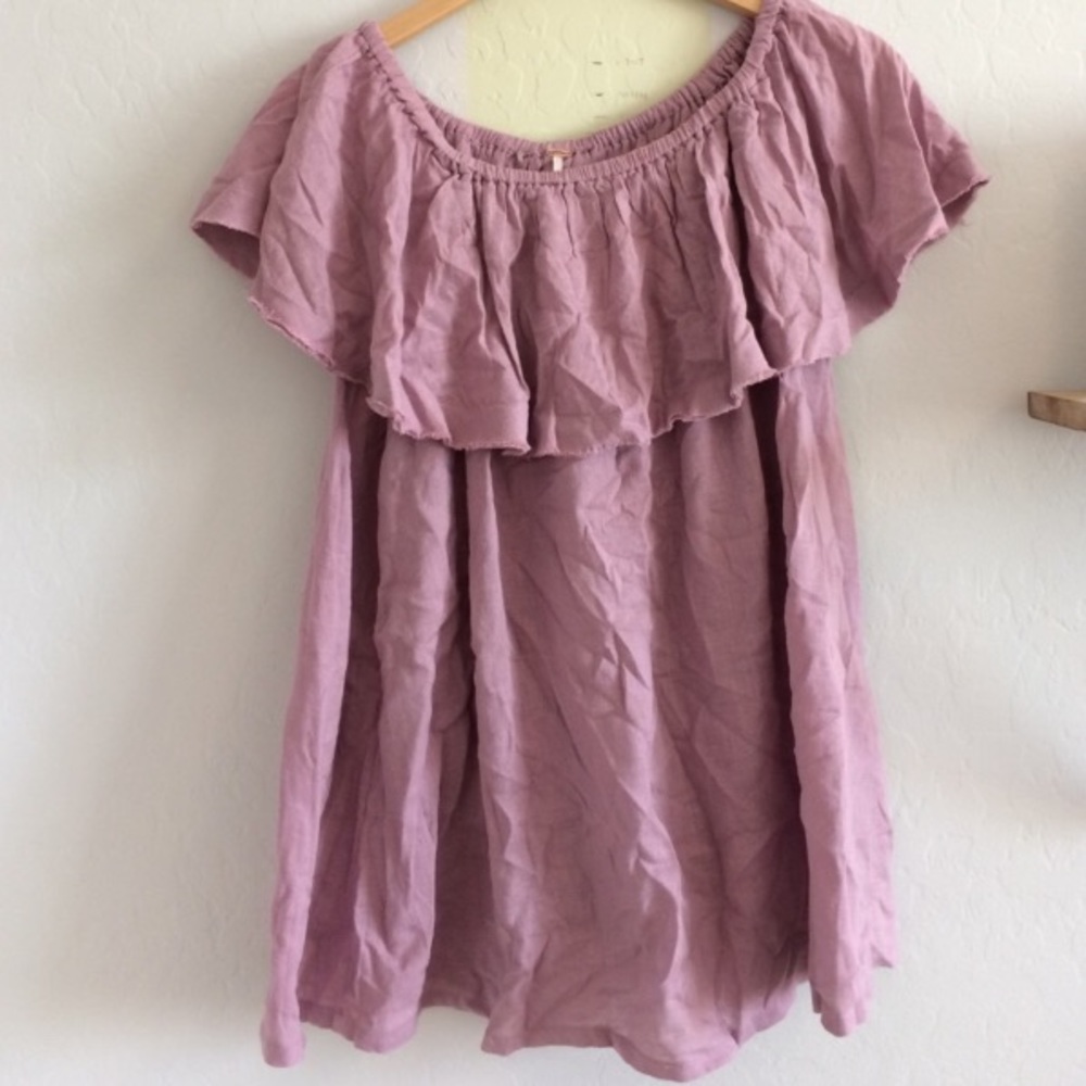 Free People Off the Shoulder Top