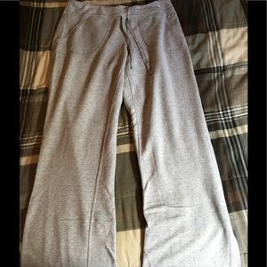Gray workout pants