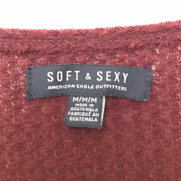 Maroon Red Soft Knit Tank - Picture 4 of 4