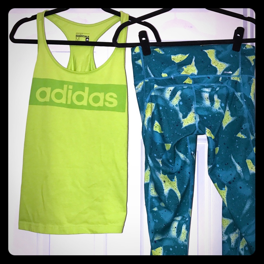 Adidas workout attire