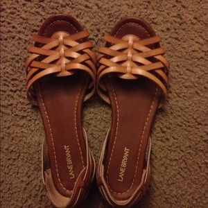 Lane Bryant 12 Wide sandals!