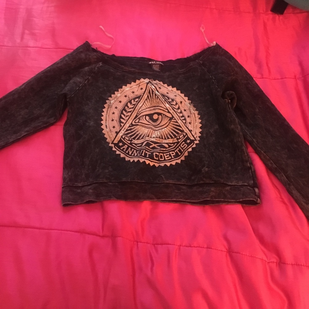 Wet Seal cropped sweater