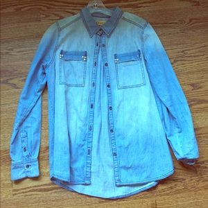 Jean long sleeve top