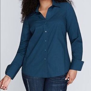 Lane Bryant Signature Shirt - Majolica Blue - 20