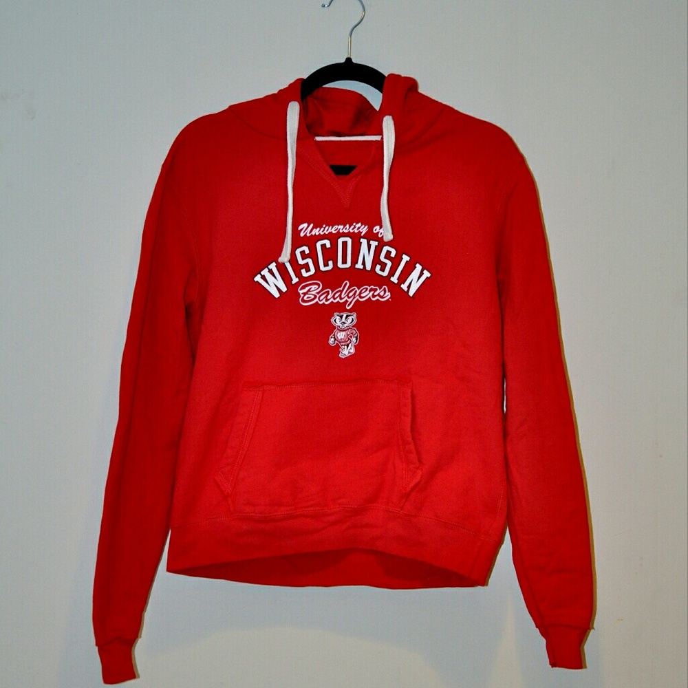 Wisconsin Badger Red Hoodie