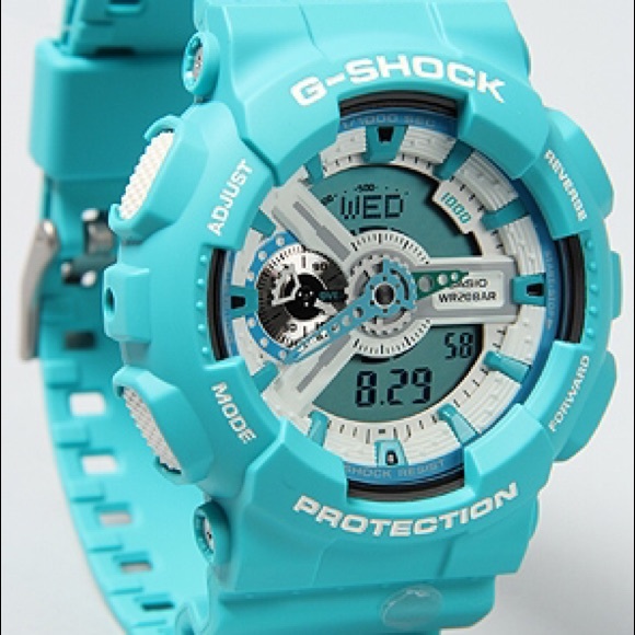 Accessories - Baby Blue G-shock