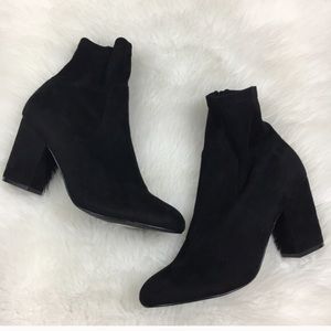 Steve Madden Black heel boots