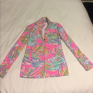 Lilly Pulitzer collared zip NEVER WORN
