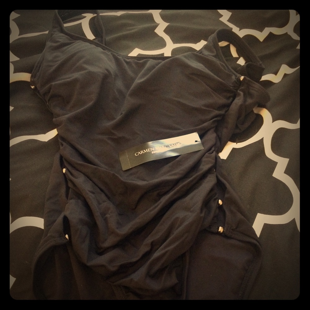 Carmen Marc Valvo swim suit