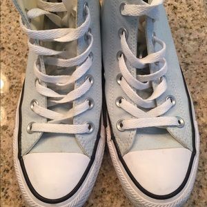 Light blue converse