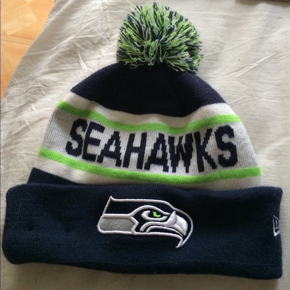 Seahawks beanie