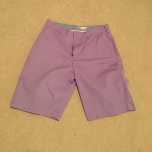 J Crew Lavender Shorts: 33 Waist; 11" Inseam