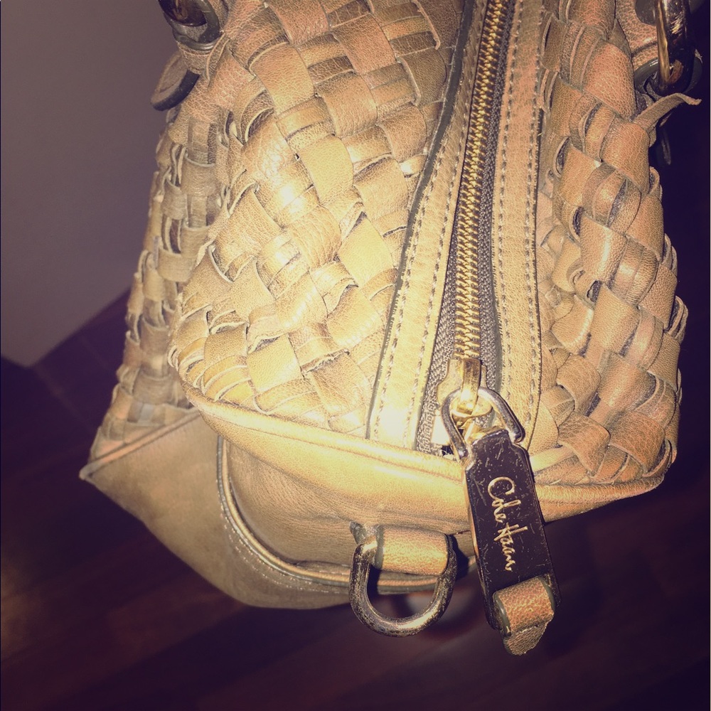 Cole Haan olive green purse