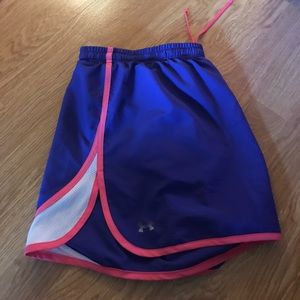 Under armour running shorts