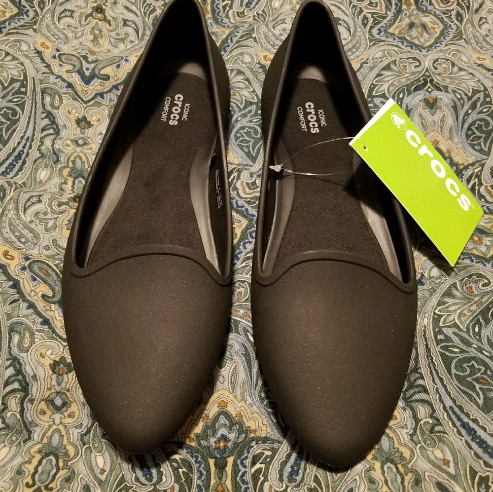 Brand new Black Eve Crocs