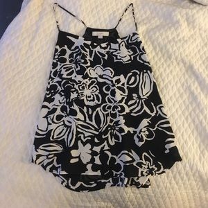 Patterned Racerback Tank from Ann Taylor LOFT