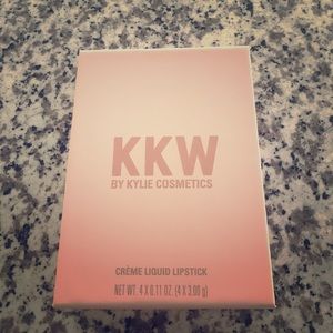 Brand new kkw by Kylie. Includes 4 lipsticks!!