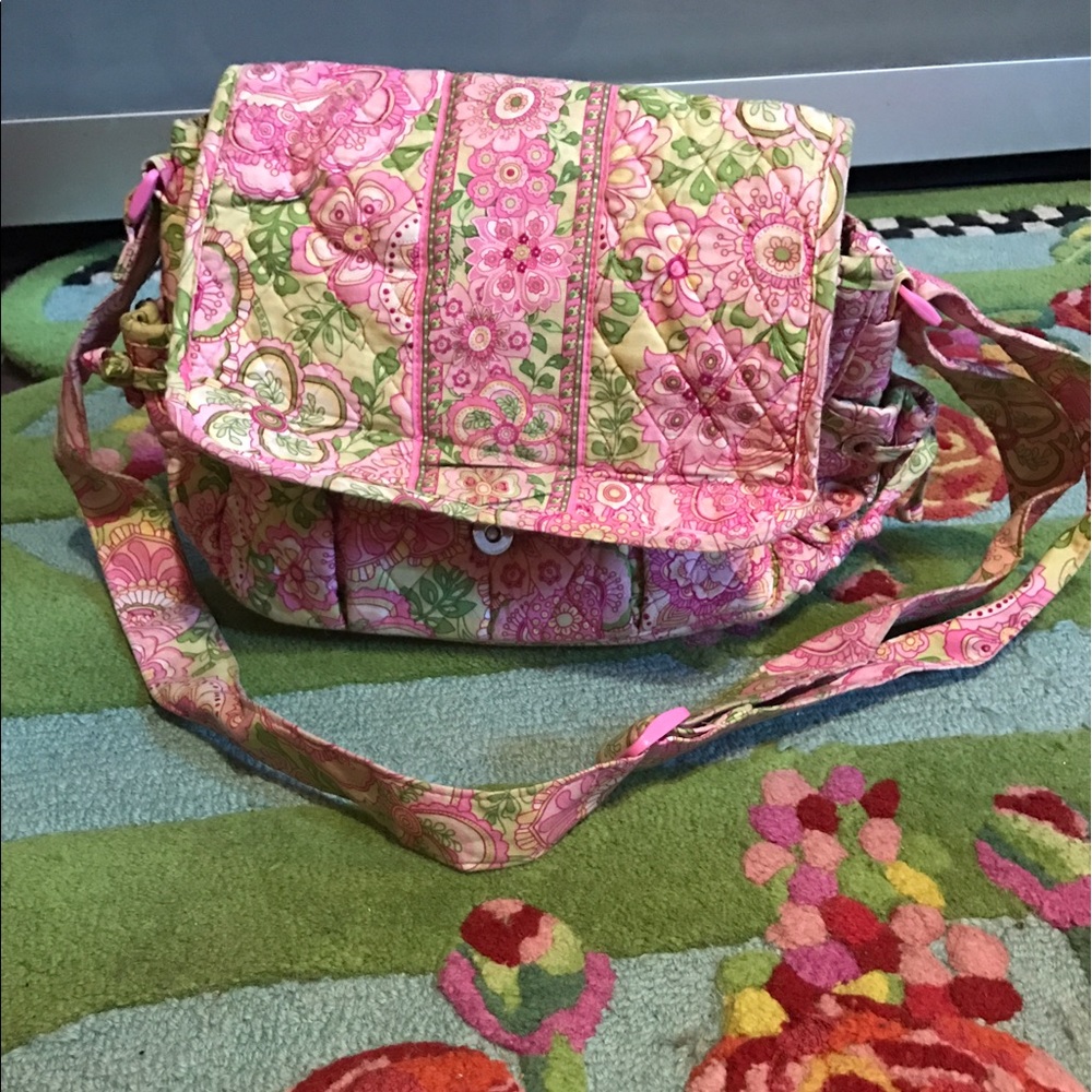 Pink and green Vera Bradley purse!