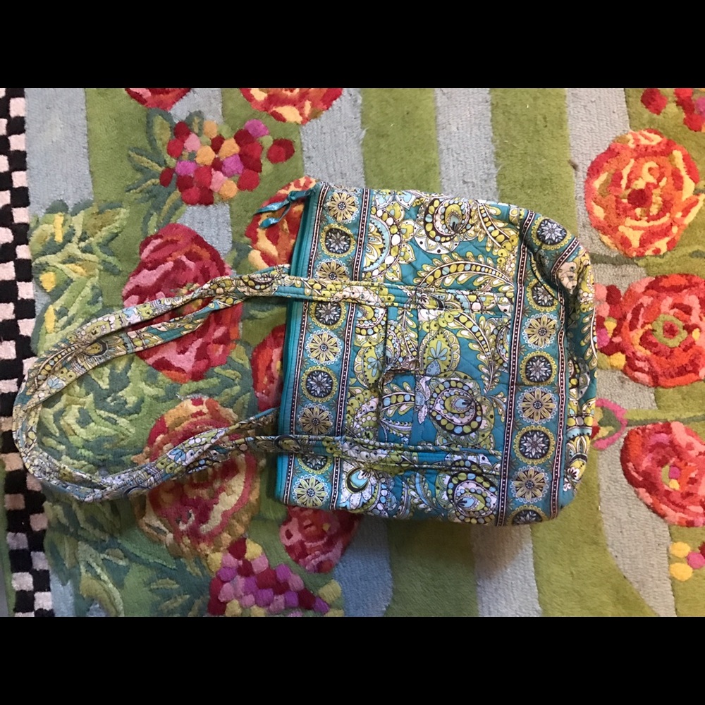 Turquoise and green Vera Bradley purse!
