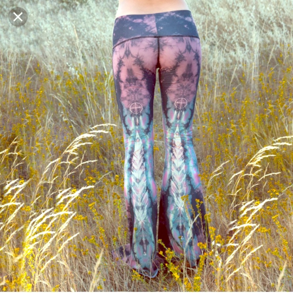 Teeki Feather Bell Bottoms