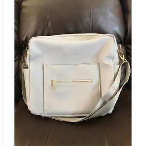 Gray Kiki Lu Diaper Bag