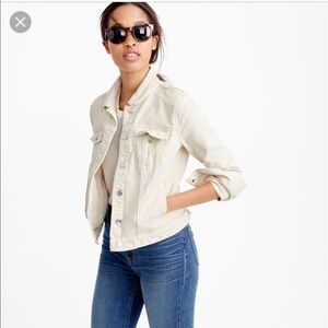 J. Crew Denim Jacket - Ecru Wash