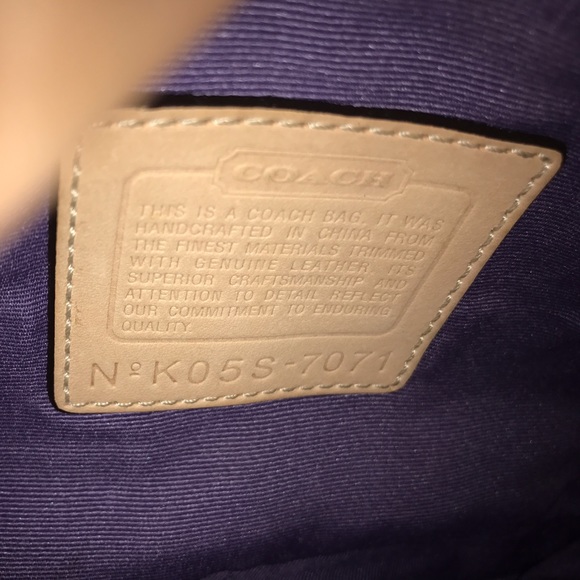 Rare vintage patchwork coach y2k holiday purse! NWOT - Picture 3 of 3