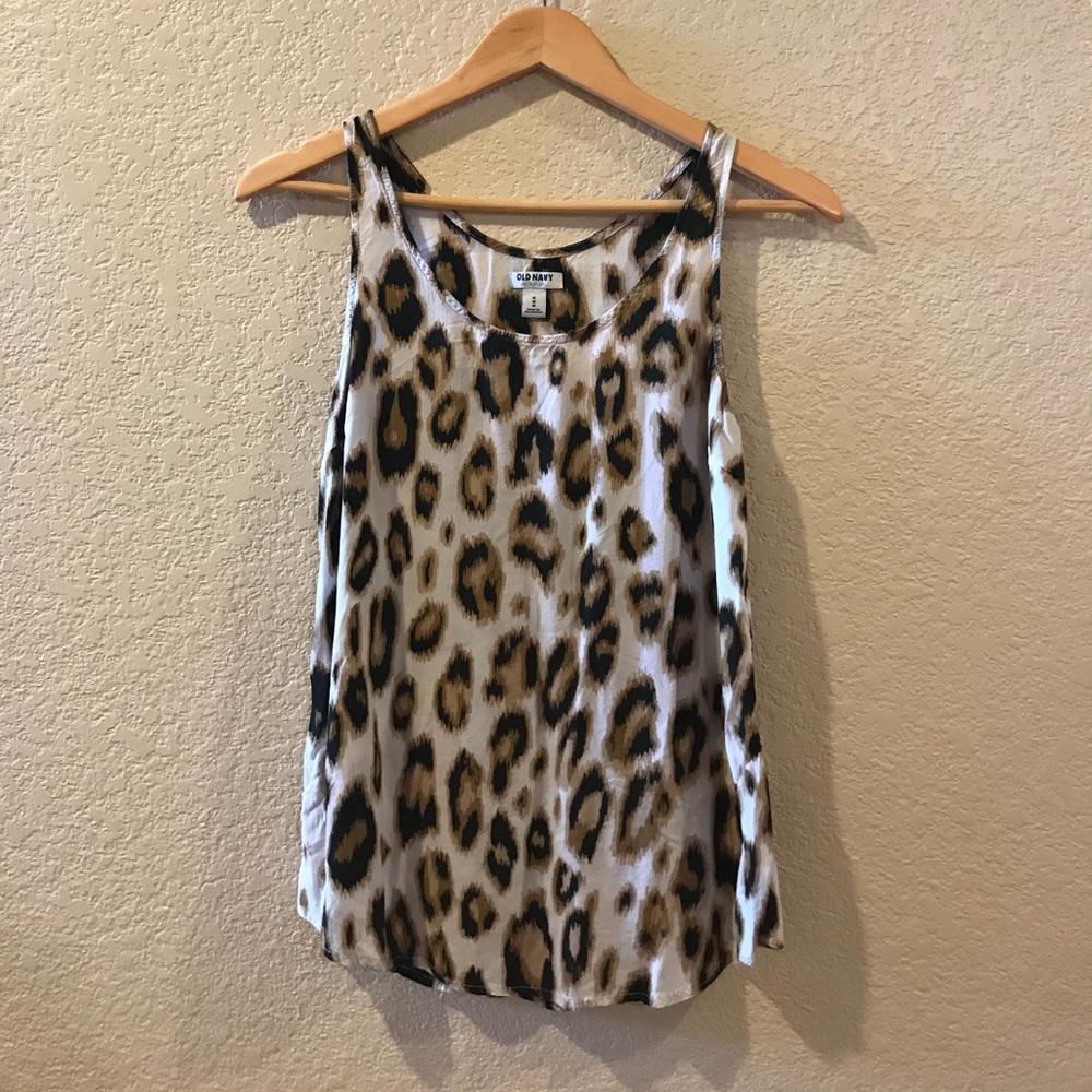 Leopard Print Old Navy Tank Top