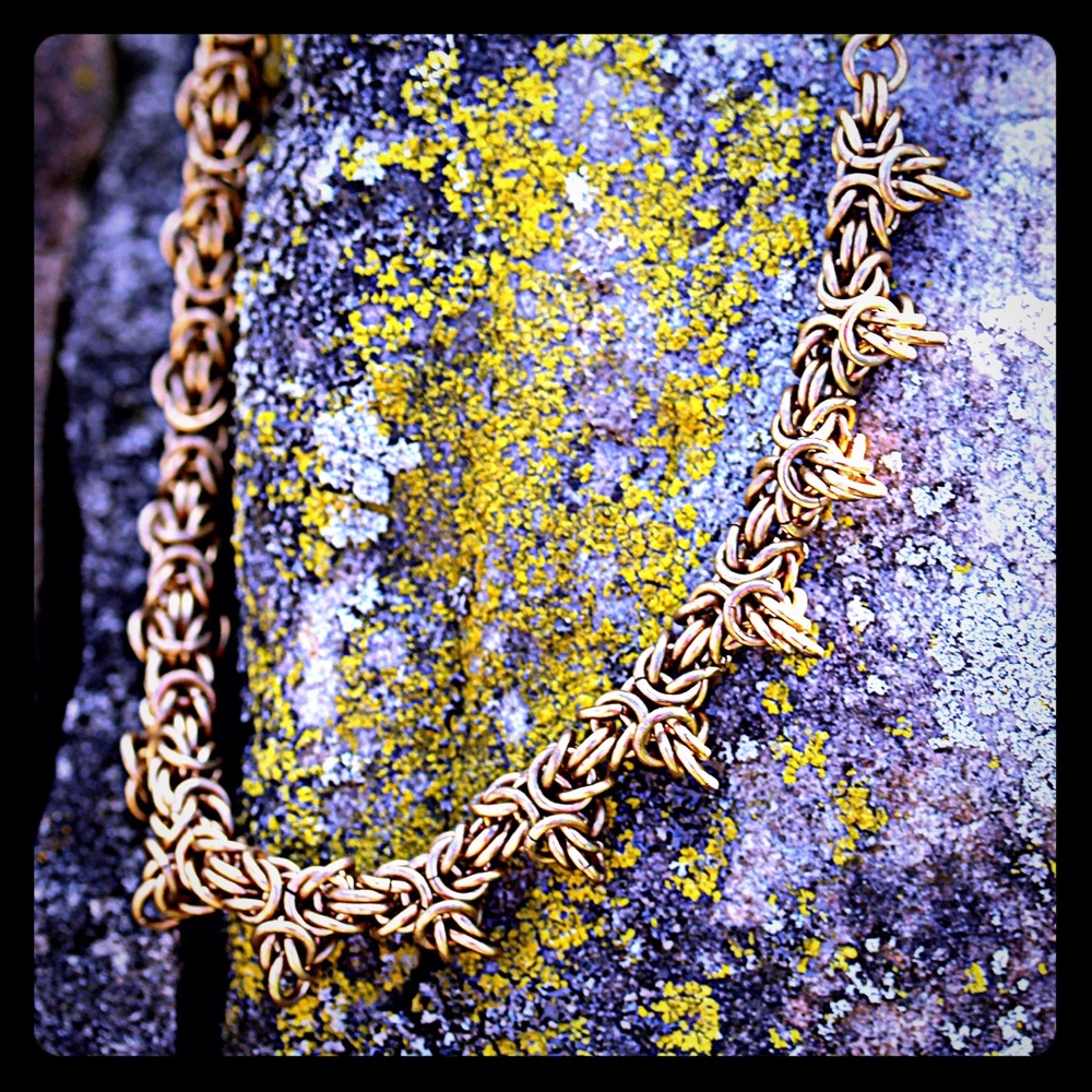 ***PRICE REDUCED*** Bronze Pointed Necklace