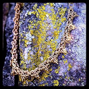 ***PRICE REDUCED*** Bronze Pointed Necklace