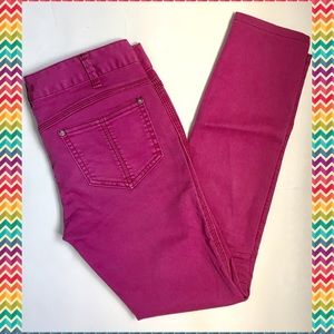 FREE PEOPLE Purple Skinny Pants