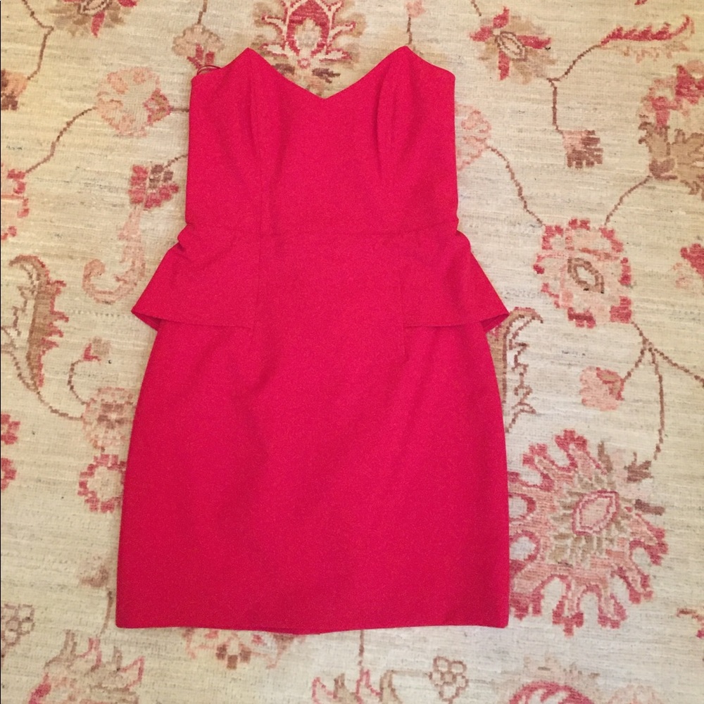 Mason red crepe mini dress Size 0