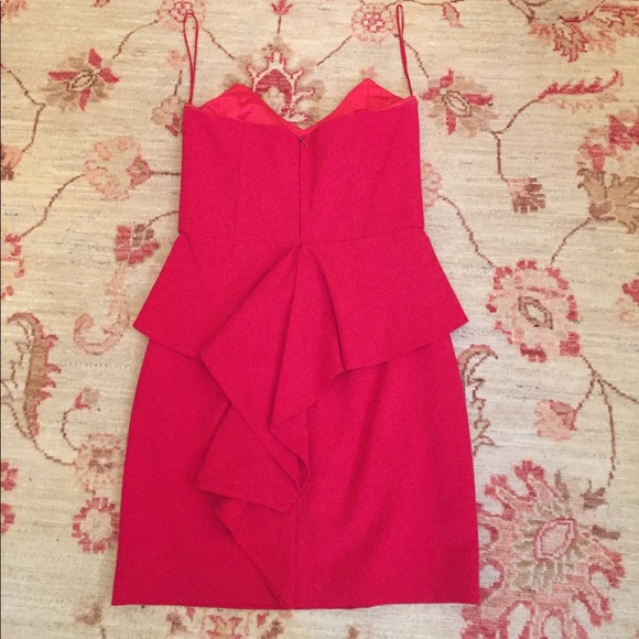 Mason red crepe mini dress Size 0 - Picture 2 of 3