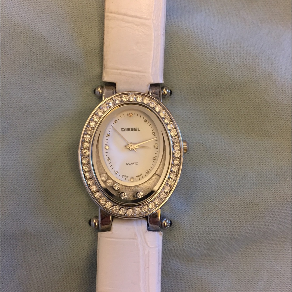 White Diesel watch