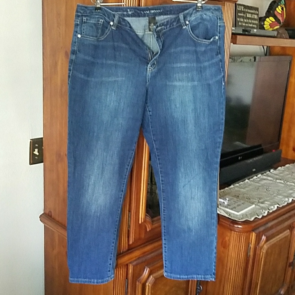 Lane Bryant brand straight leg pants