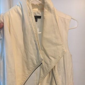 Vince leather vest