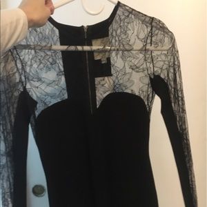 Mason black dress from intermix