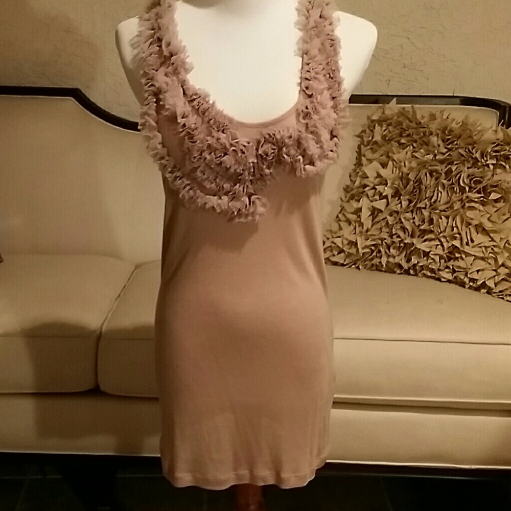 Tank with Ruffle Detail