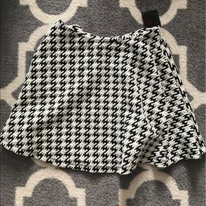 "JW Style" Black/White Skater Skirt