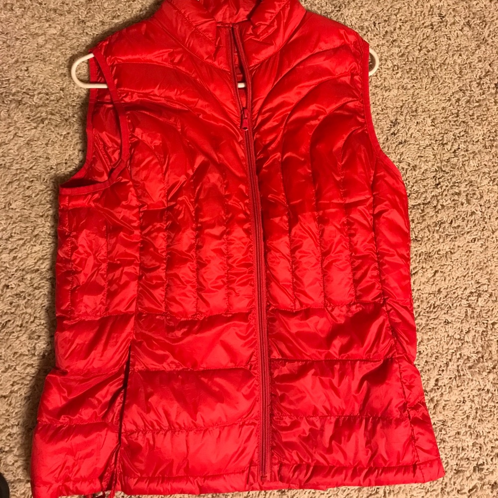 Down packable vest