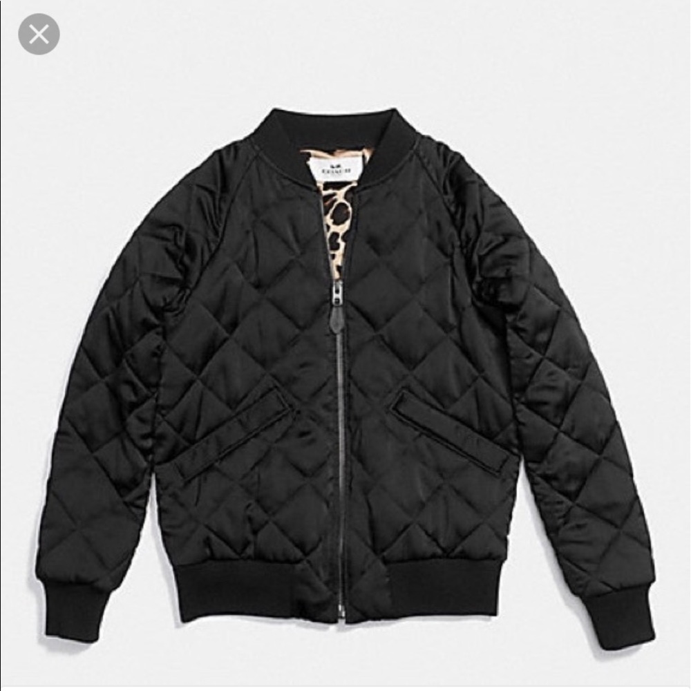 Coach Diamond Quilted Jacket