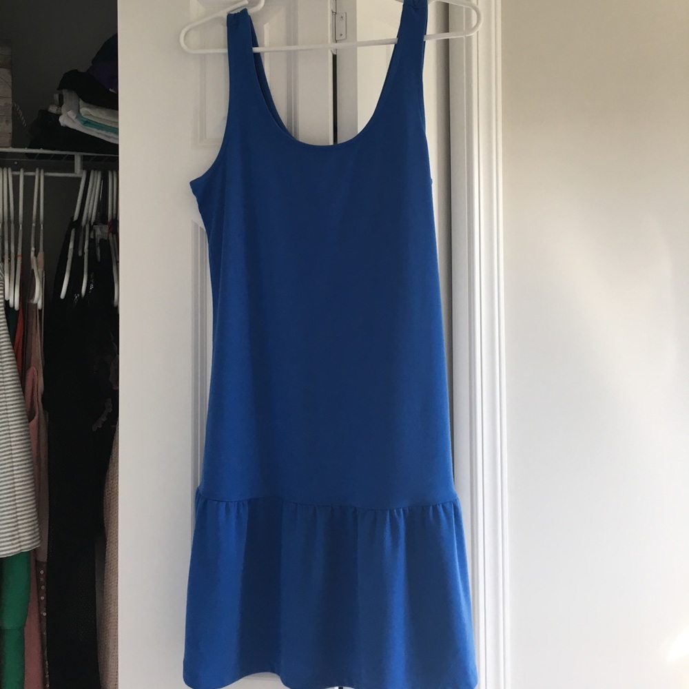 Summer blue dress