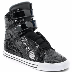 SUPRA sequin high top sneakers