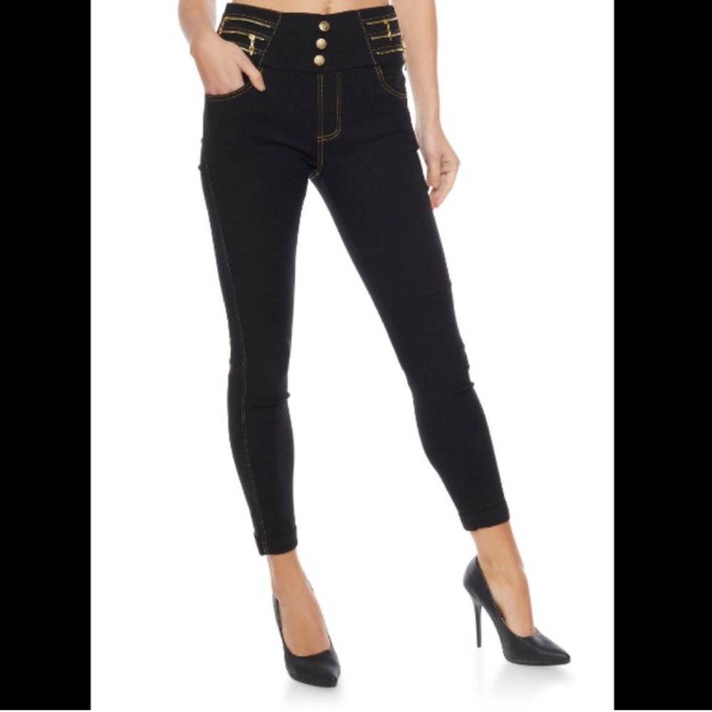 Skinny Blue Jeggings