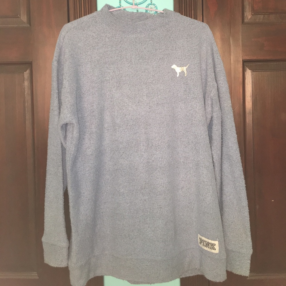 Victoria's Secret PINK Stadium Mock Pullover