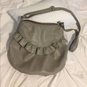 Cross Body Grey Purse